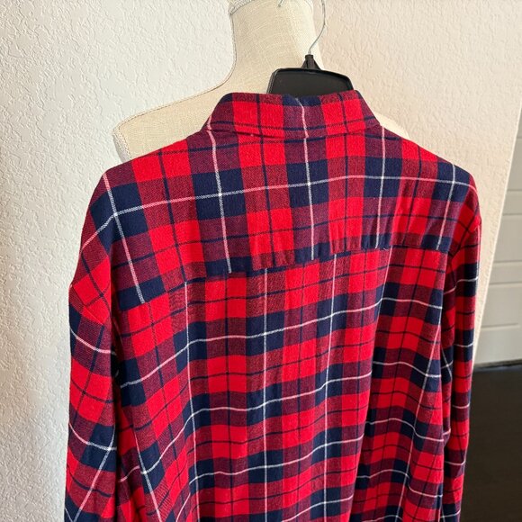 Club Room Men's Cotton Flannel Button-Down Shirt - Picture 5 of 9